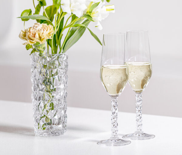 Champagneglas Orrefors Carat 2-pack